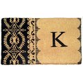 Geo Crafts 24 x 39 in. Imperial Monogrammed Doormat GE132123